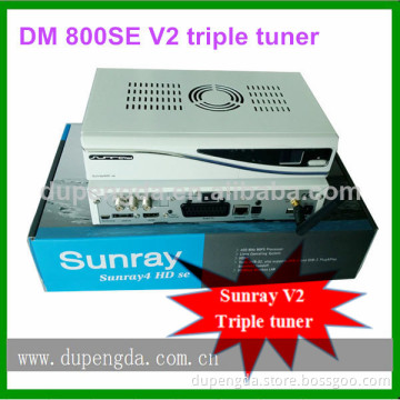 Sunray Triple Tuner Sr4 V2 WiFi 3 in 1 Sunray 4 800 Se SIM2.20 White Color